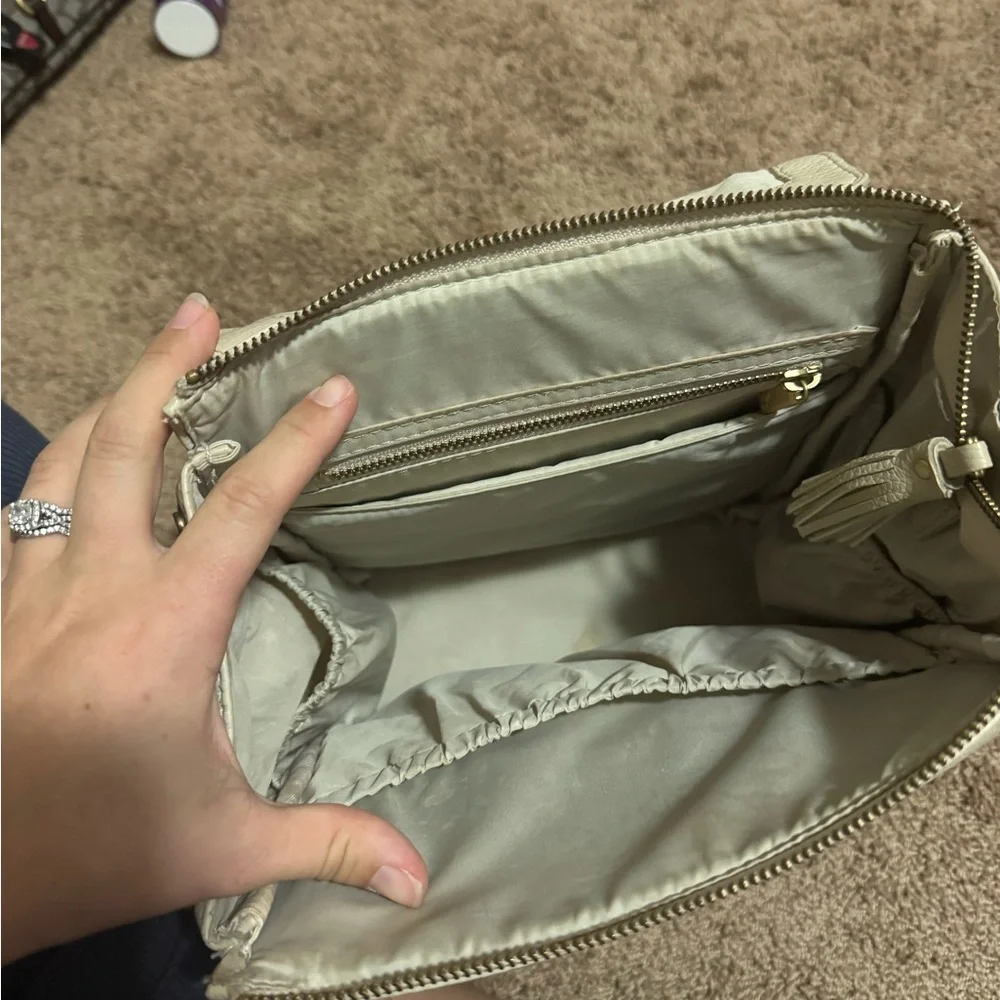 Freshly Picked Elegant Cream Diaper Backpack